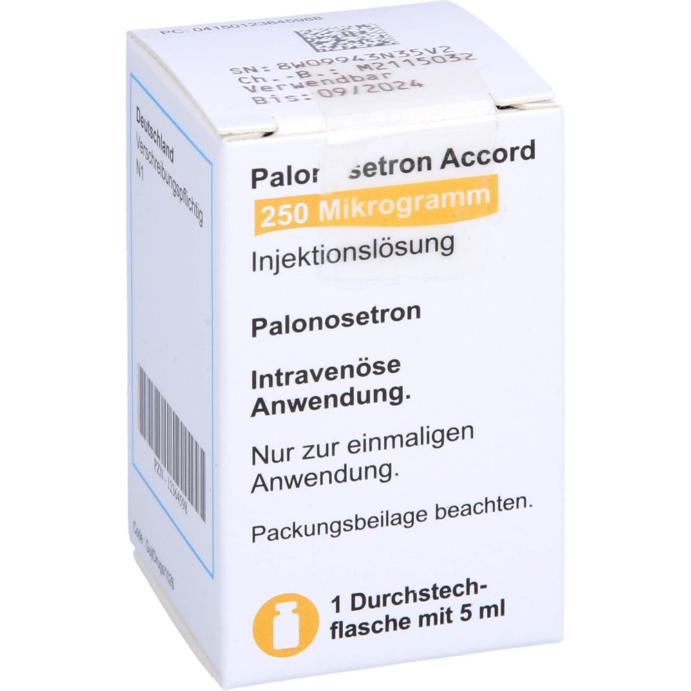 Palonosetron Accord 250 Μg/5 Ml Injektionslsg. (1 stk)
