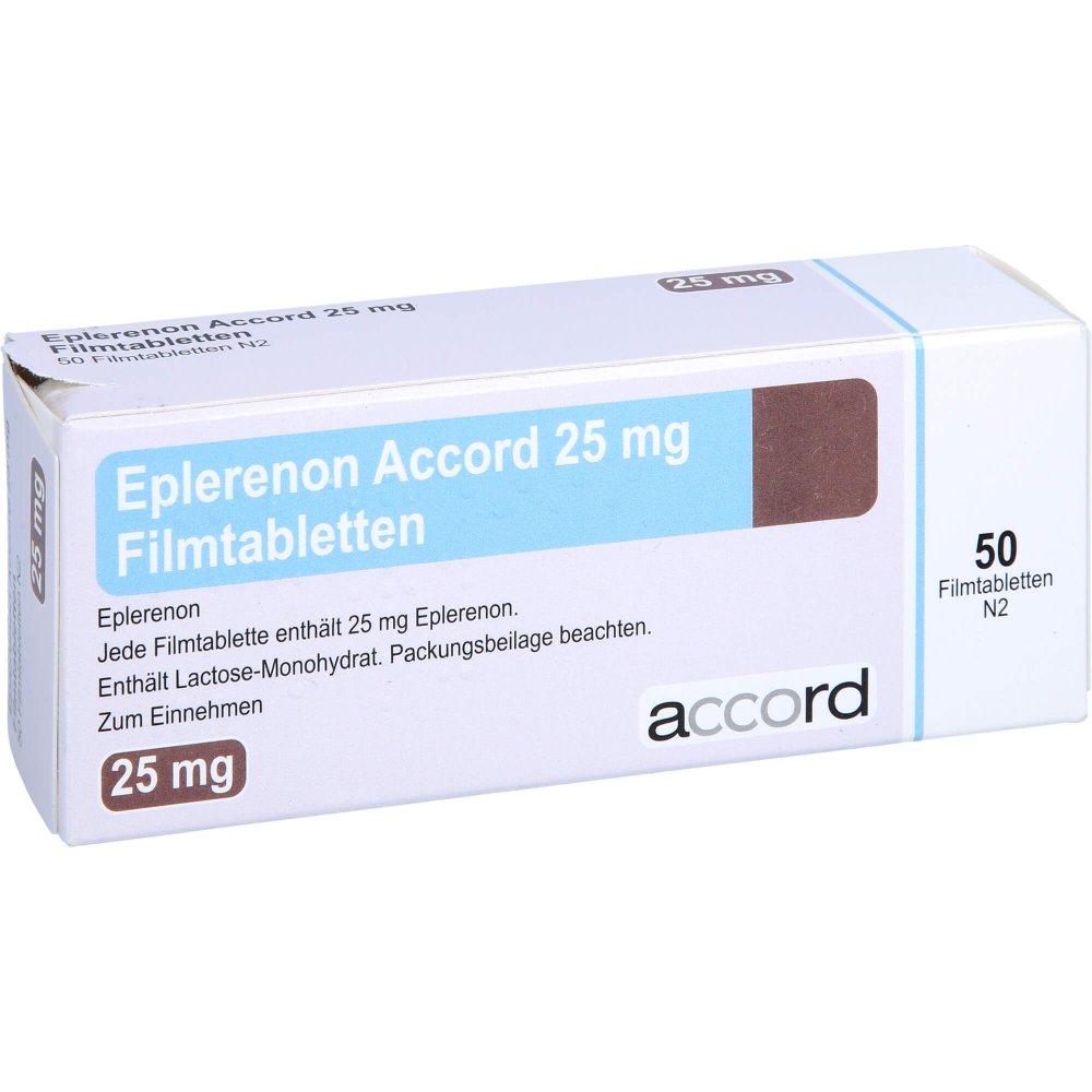 Eplerenon Accord 25 Mg Filmtabletten (50 stk)