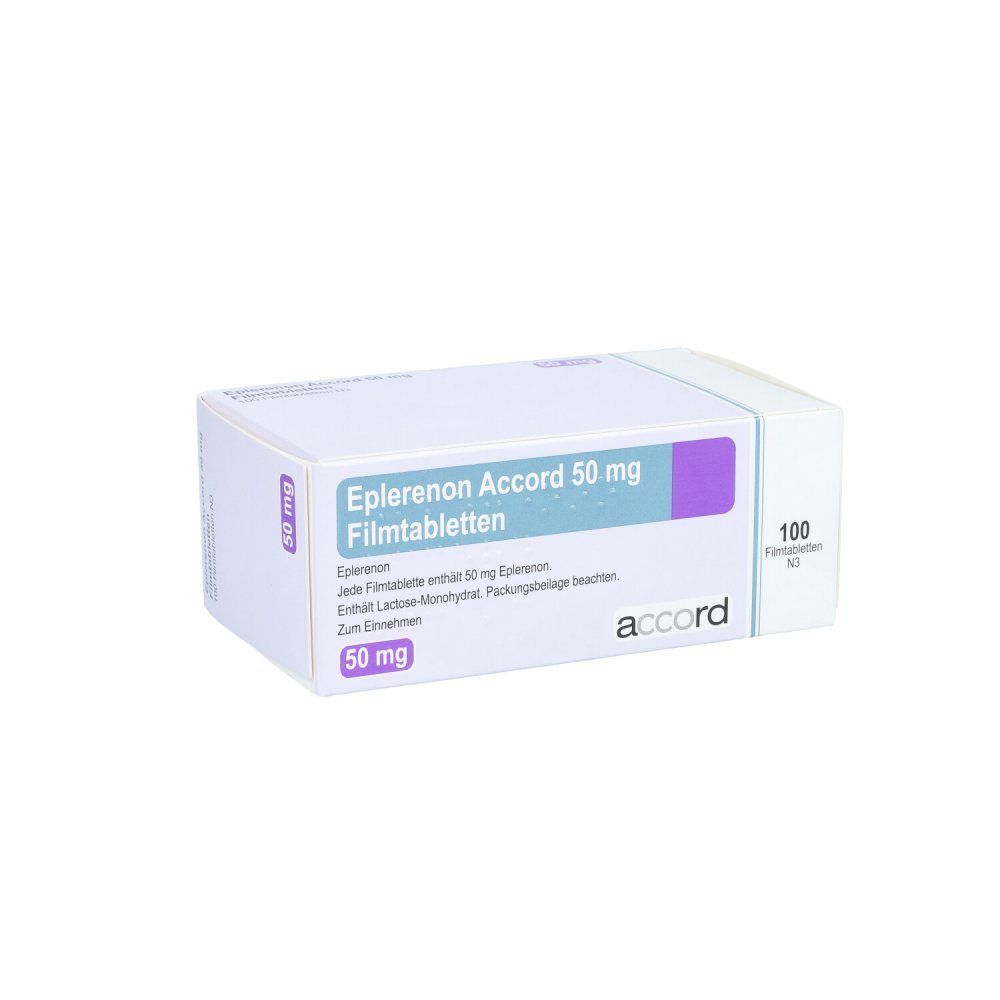 Eplerenon Accord 50 Mg Filmtabletten (100 stk)