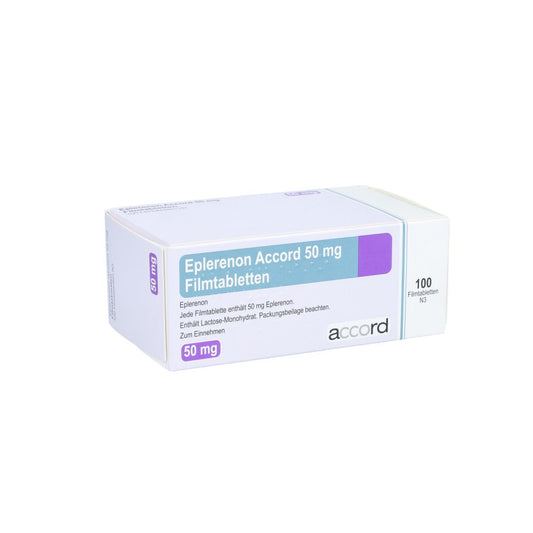 Eplerenon Accord 50 Mg Filmtabletten (100 stk)