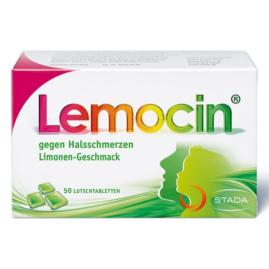 Lemocin Gegen Halsschmerzen Lutschtabletten (50 stk)