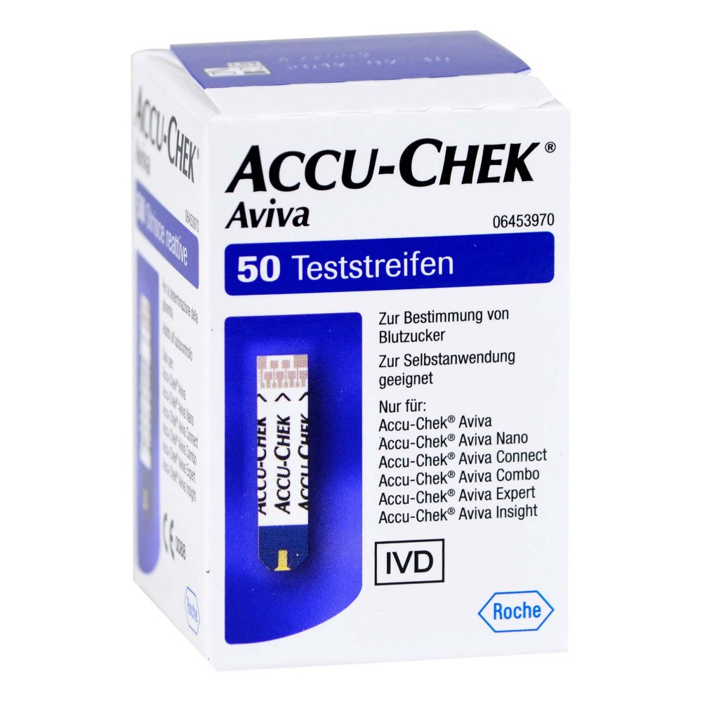 Accu-Chek Aviva Teststreifen Plasma Ii (1X50 stk)
