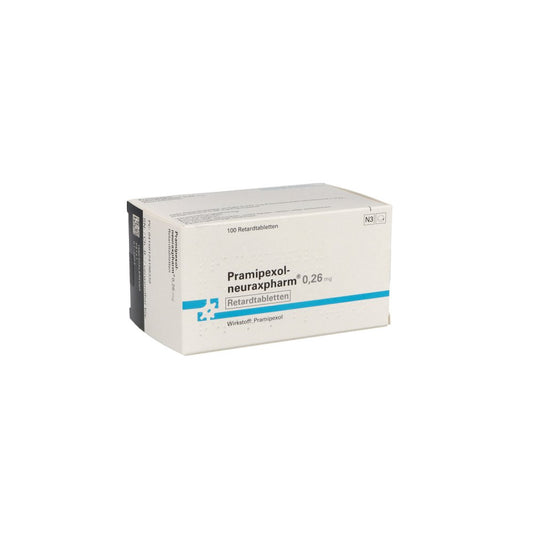 Pramipexol-Neuraxpharm 0,26 Mg Retardtabletten (100 stk)