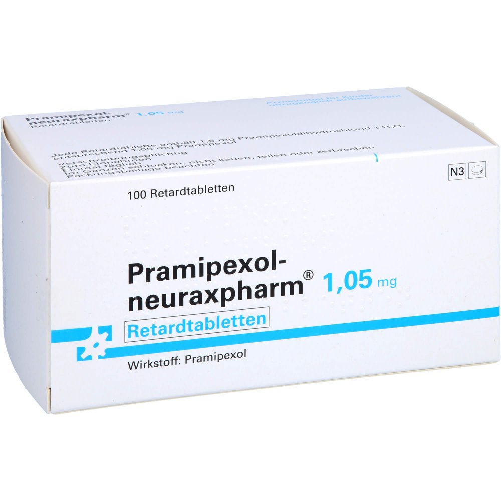 Pramipexol-Neuraxpharm 1,05 Mg Retardtabletten (100 stk)