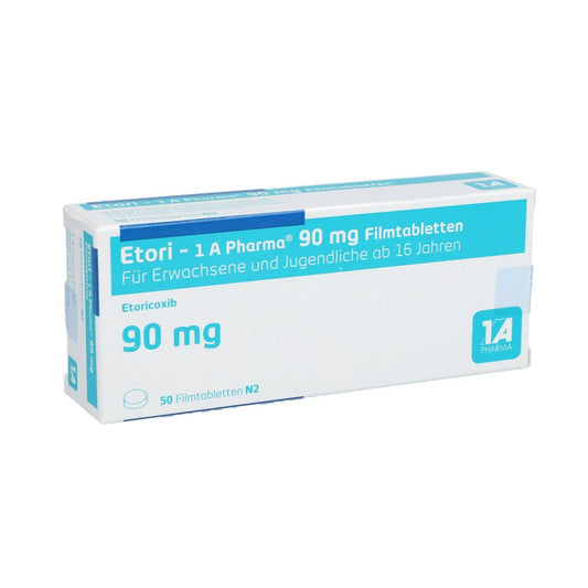 Etori-1a Pharma 90 Mg Filmtabletten (50 stk)