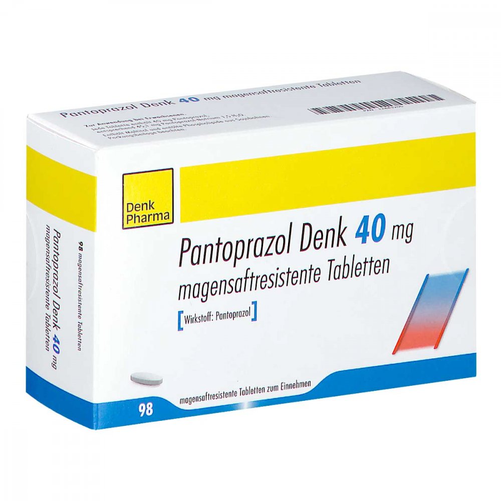 Pantoprazol Denk 40 Mg Magensaftres.Tabletten (98 stk)