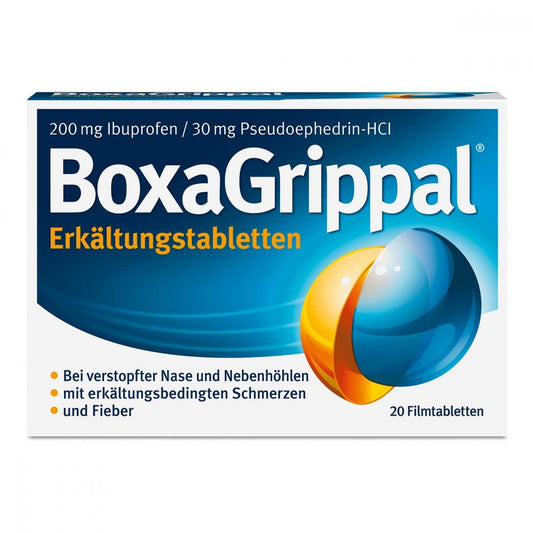 Boxagrippal Erkältungstabletten 200 Mg/30 Mg Fta (20 stk)