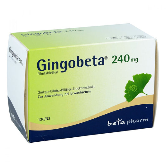 Gingobeta 240 Mg Filmtabletten (120 stk)