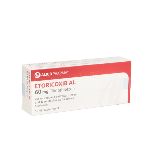 Etoricoxib Al 60 Mg Filmtabletten (50 stk)