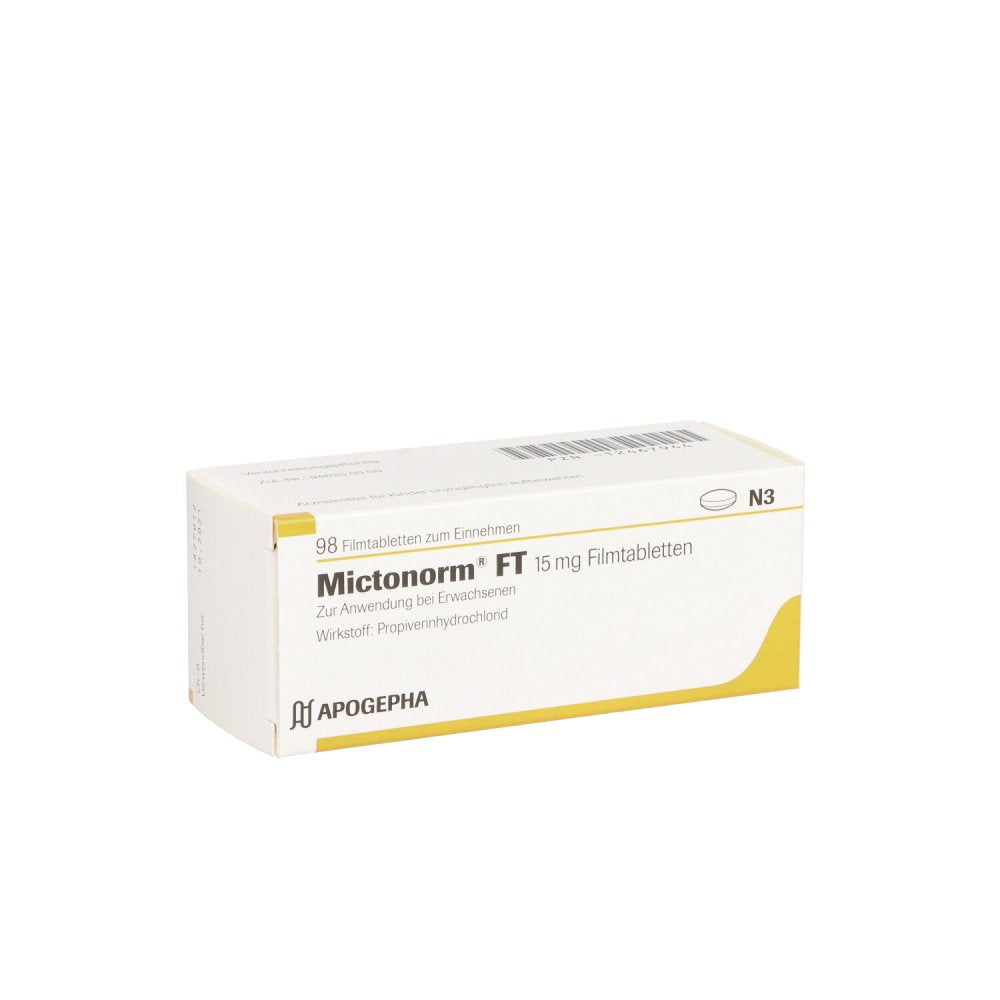Das Produktfoto zeigt Mictonorm Ft Filmtabletten (98 stk) PZN 12467944
