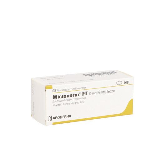 Das Produktfoto zeigt Mictonorm Ft Filmtabletten (98 stk) PZN 12467944