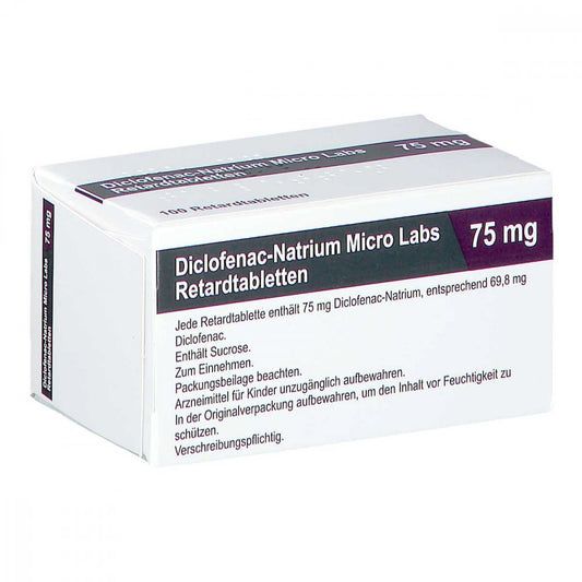 Diclofenac Natrium Micro Labs 75 Mg Retardtabl. (100 stk)