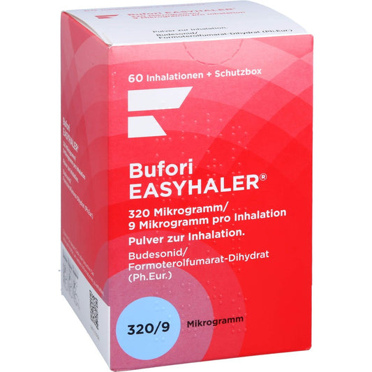 Bufori Easyhaler 320/9 Μg/Dosis 60 Ed+Schutzbox (1 stk)
