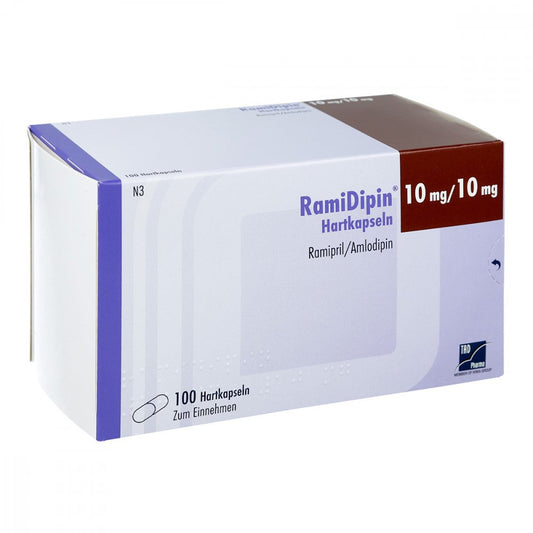 Ramidipin 10 Mg/10 Mg Hartkapseln (100 stk)