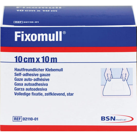 Das Produktfoto zeigt Fixomull Klebemull 10 Cmx10 M (1 stk) PZN 12526730