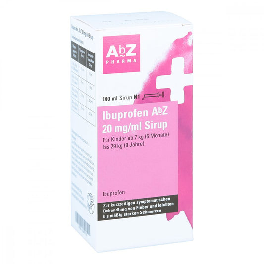 Ibuprofen Abz 20 Mg/Ml Sirup (100 ml)