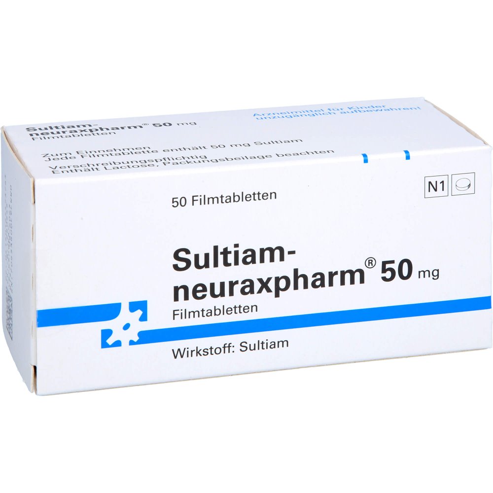 Sultiam-Neuraxpharm 50 Mg Filmtabletten (50 stk)