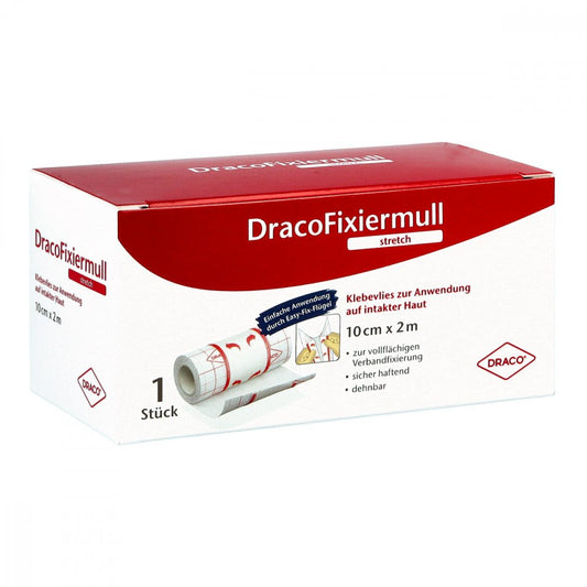 Dracofixiermull Stretch 10 Cmx2 M (1 stk)