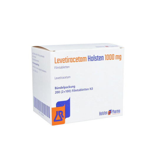 Levetiracetam Holsten 1000 Mg Filmtabletten (200 stk)