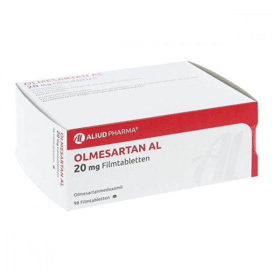 Olmesartan Al 20 Mg Filmtabletten (98 stk)