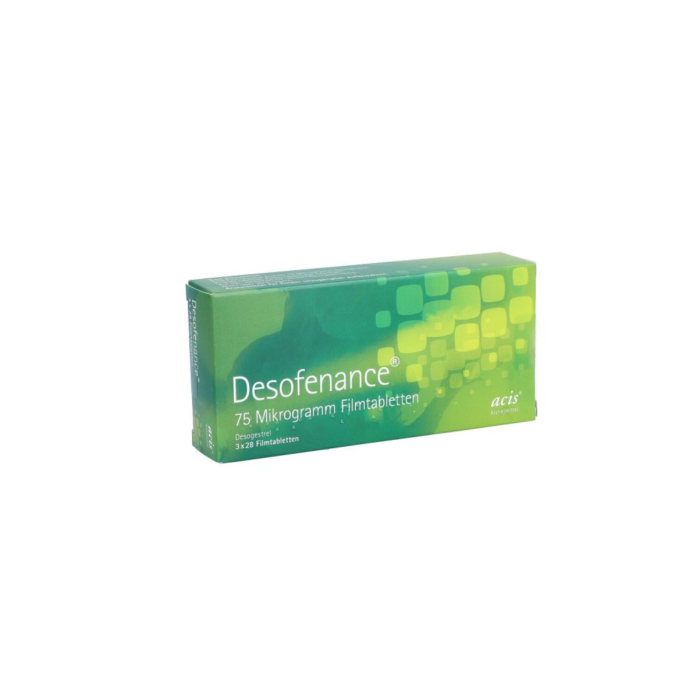 Desofenance 75 Mikrogramm Filmtabletten (3X28 stk)