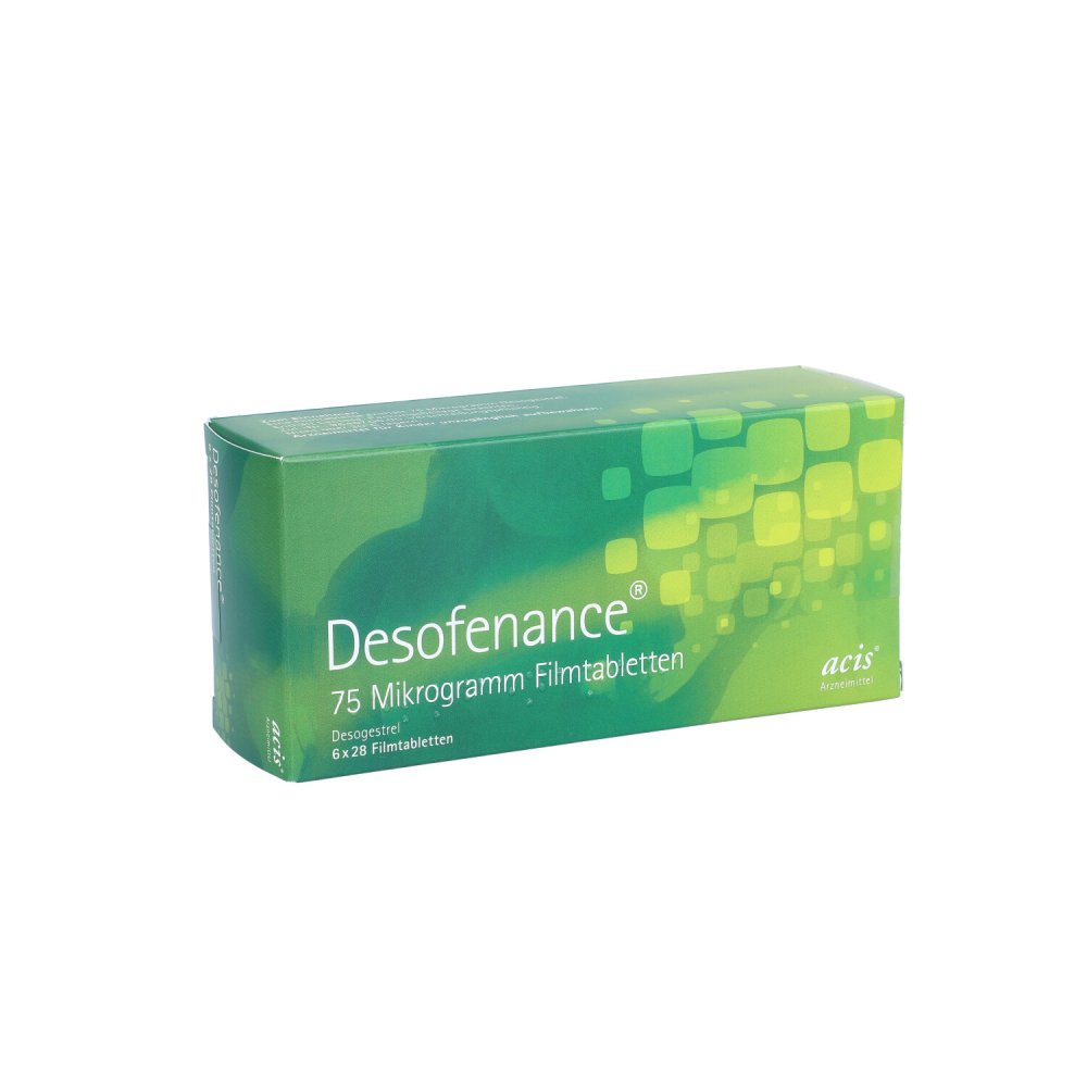 Desofenance 75 Mikrogramm Filmtabletten (6X28 stk)
