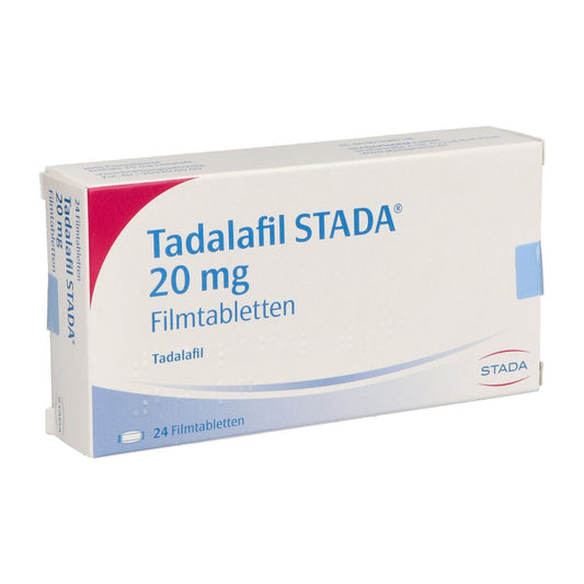 Tadalafil Stada 20 Mg Filmtabletten (24 stk)