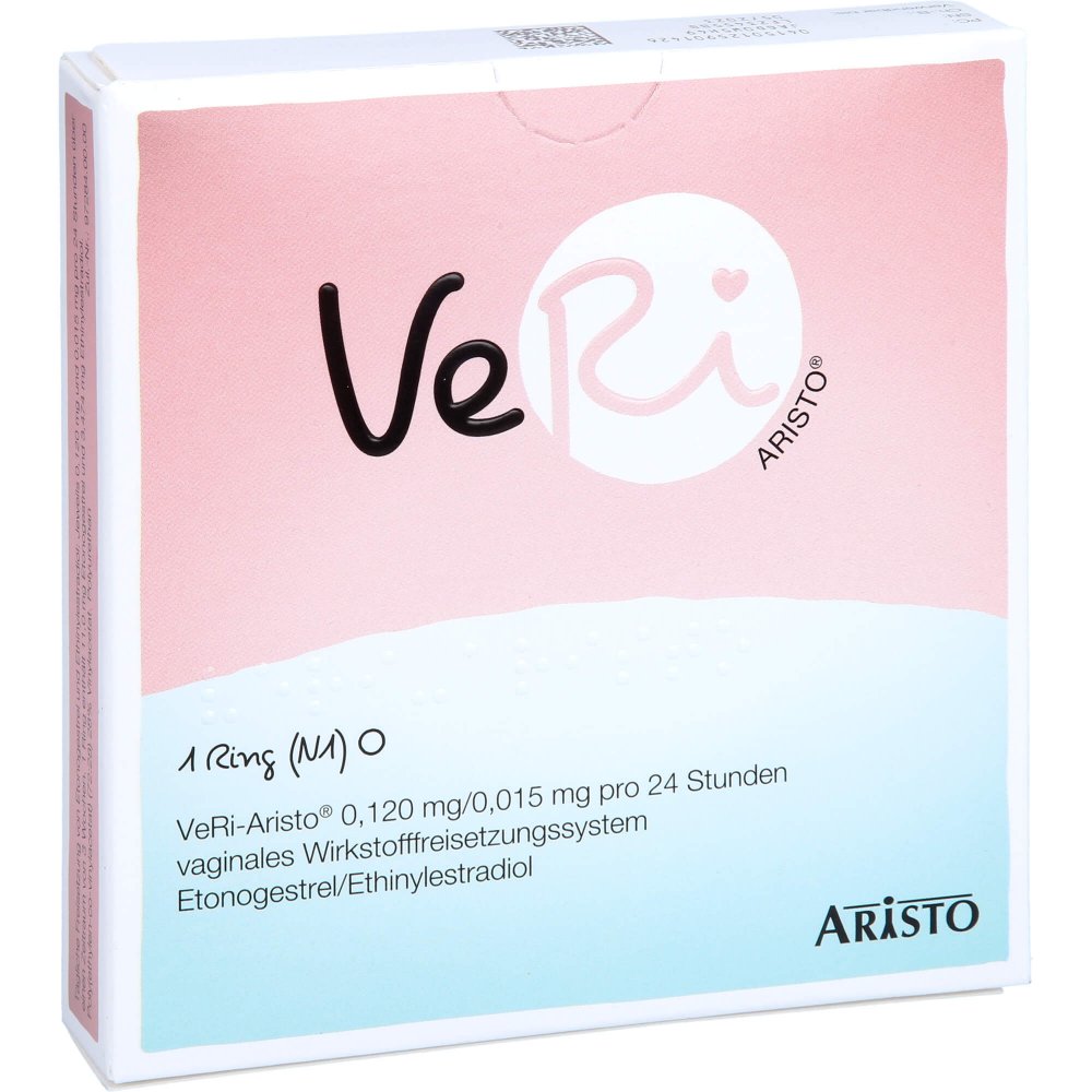 Das Produktfoto zeigt Veri-Aristo 0,120 Mg/0,015 Mg Pro 24 Stunden (1 stk) PZN 12590142