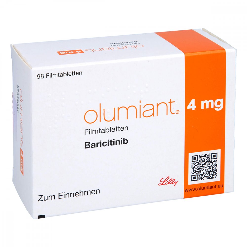 Olumiant 4 Mg Filmtabletten (98 stk)