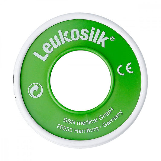Das Produktfoto zeigt Leukosilk 2,5 Cmx5 M (1 stk) PZN 12655404