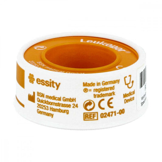 Das Produktfoto zeigt Leukopor 1,25 Cmx5 M (1 stk) PZN 12657343