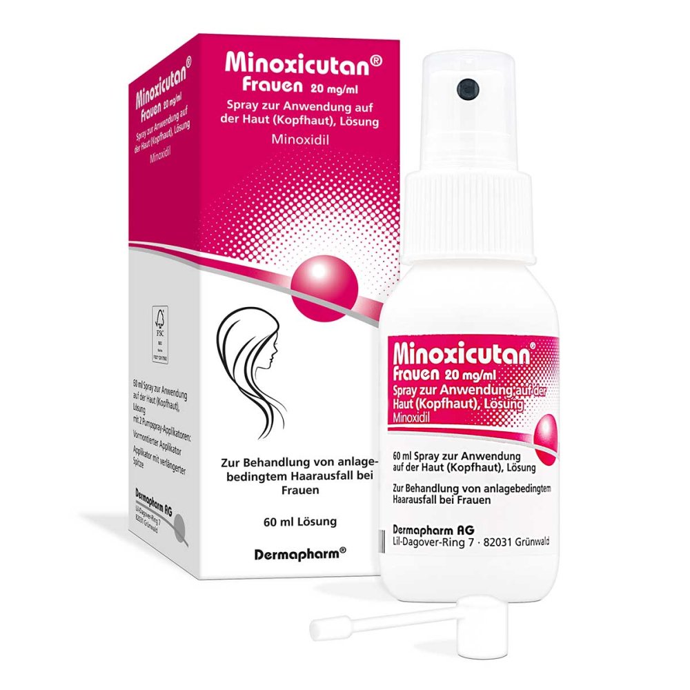 Minoxicutan Frauen 20 Mg/Ml Spray (60 ml)
