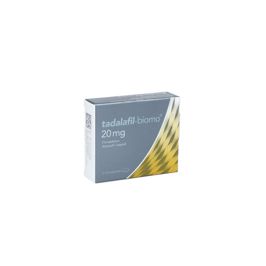Tadalafil-Biomo 20 Mg Filmtabletten (4 stk)