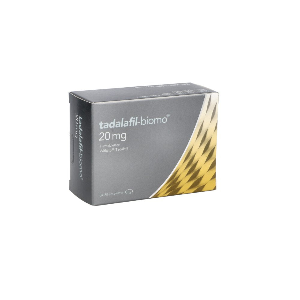 Tadalafil-Biomo 20 Mg Filmtabletten (84 stk)