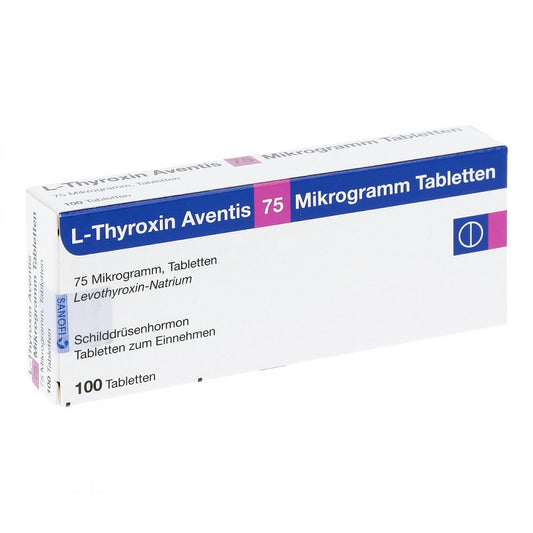 L-Thyroxin Aventis 75 Μg Tabletten (100 stk)