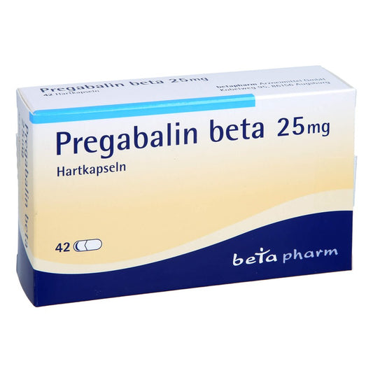 Pregabalin Beta 25 Mg Hartkapseln (42 stk)