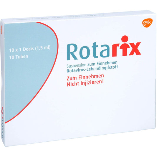Das Produktfoto zeigt Rotarix Suspension Z.Einnehmen I.E.Tube (10 stk) PZN 12743195