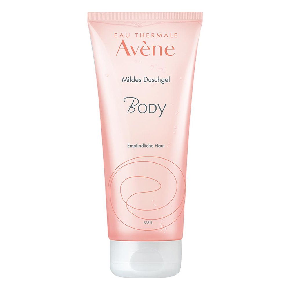 Das Produktfoto zeigt Avene Body Mildes Duschgel (200 ml) PZN 12746667