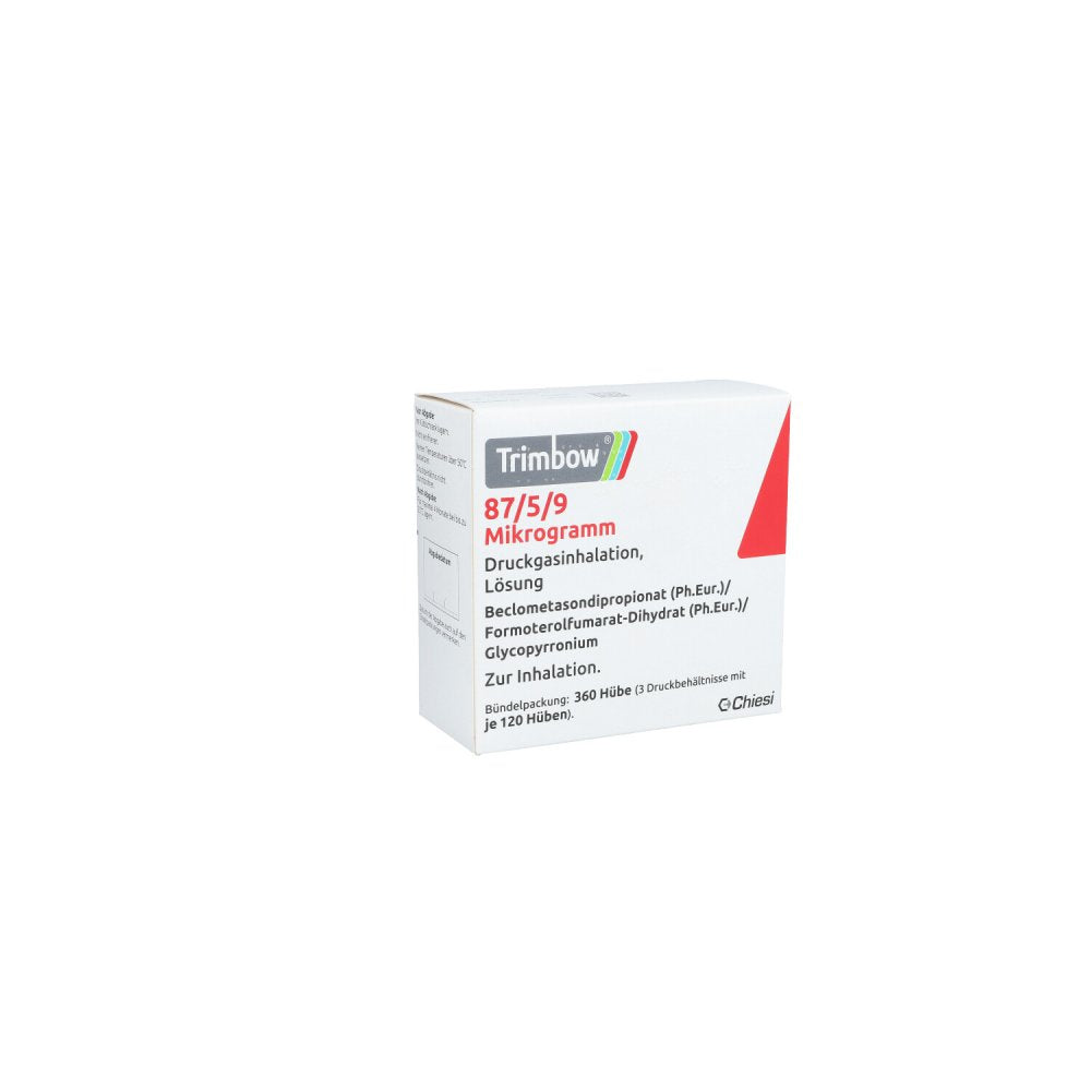 Trimbow 87 Μg/5 Μg/9 Μg 120 Hub Druckgasinhalation (3 stk)