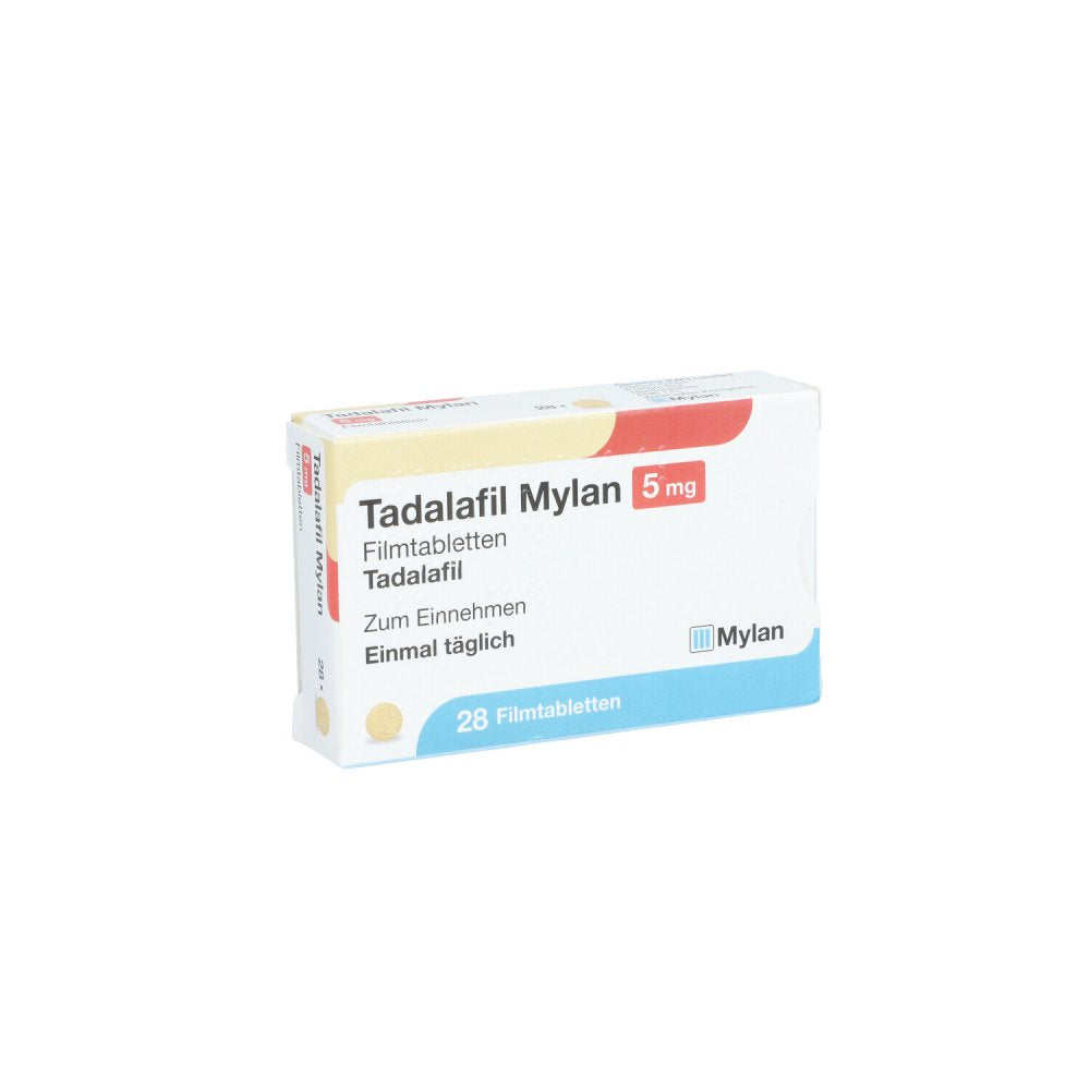 Tadalafil Mylan 5 Mg Filmtabletten (28 stk)
