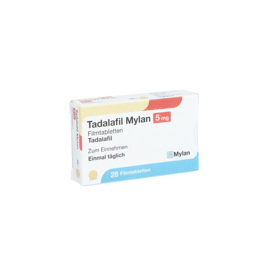 Tadalafil Mylan 5 Mg Filmtabletten (28 stk)