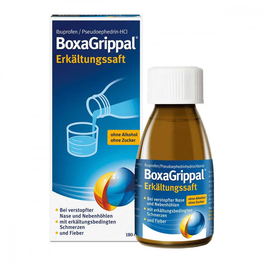 Boxagrippal Erkältungssaft (180 ml)