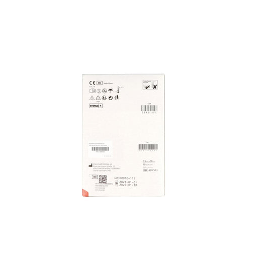 Das Produktfoto zeigt Atrauman 7,5x10 Cm Steril Kompressen (10 stk) PZN 12892423