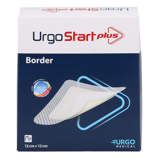 Das Produktfoto zeigt Urgostart Plus Border 12x12 Cm Wundverband (20 stk) PZN 12898934