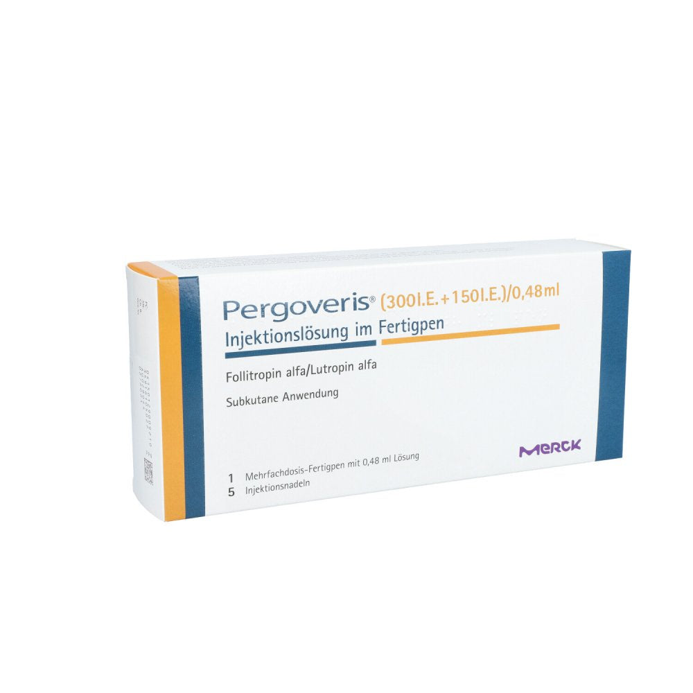 Pergoveris 300 I.E.+150 I.E./0,48ml Inj.Lsg.F.Pen (1 stk)