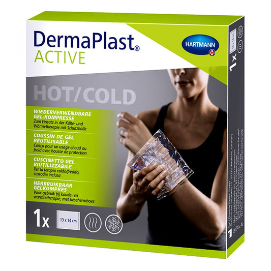 Das Produktfoto zeigt Dermaplast Active Hot/Cold Pack Klein 13x14 Cm (1 stk) PZN 12903026