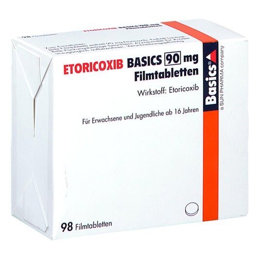 Etoricoxib Basics 90 Mg Filmtabletten (98 stk)