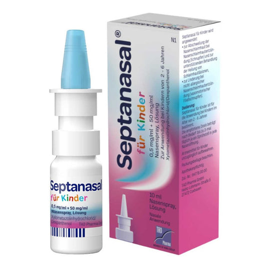 Septanasal Für Kinder 0,5 Mg/Ml + 50 Mg/Ml Nasens. (10 ml)