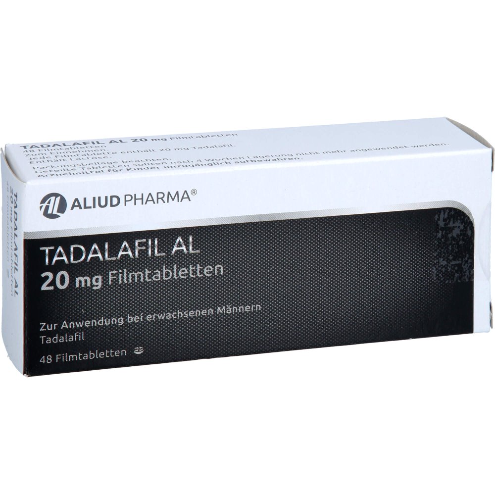 Tadalafil Al 20 Mg Filmtabletten (48 stk)