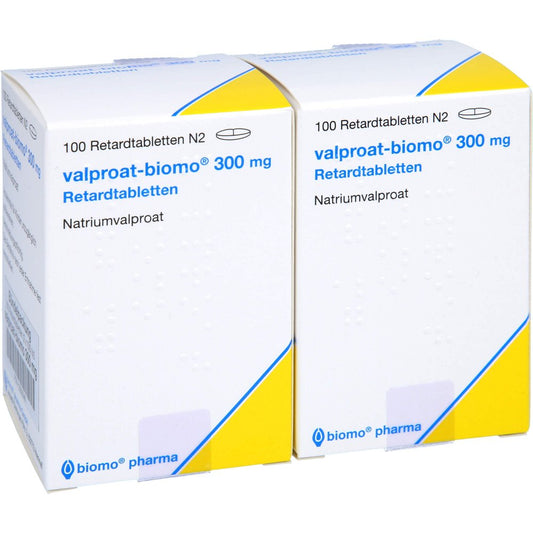 Das Produktfoto zeigt Valproat G.L. Pharma 300 Mg Retardtabletten (200 stk) PZN 13235348